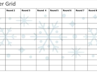 End of Term / Christmas Powerpoint Challenge Y7-Y13