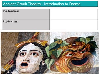 Greek Theatre Workbook - Introduction to Drama