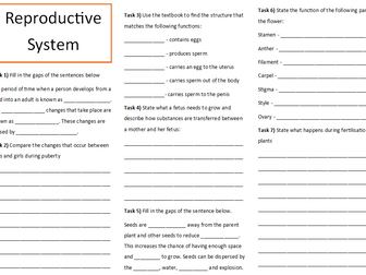 Activate 1 Biology Revision Booklet