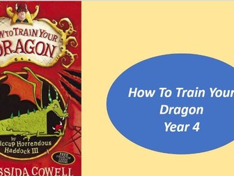 One Week Whole Class Reading Lessons (WCR)- How to Train Your Dragon