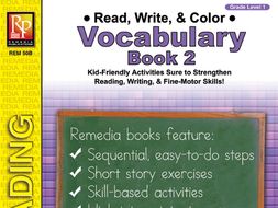 Read, Write, & Color: Vocabulary 2