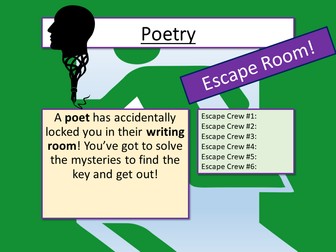 Poetry Escape Room