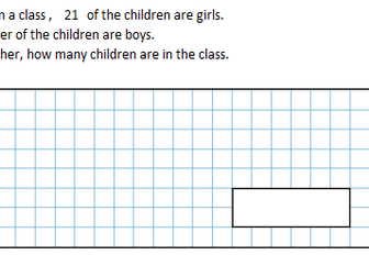 Bar Modelling SATs Questions