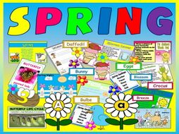 SPRING WEATHER TEACHING RESOURCES EYFS KS 1-2 SEASON | Teaching Resources