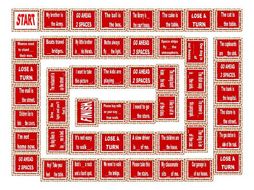 Prepositions of Location and Direction Board Game