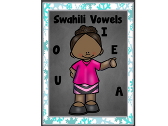 Learn Your Vowels In Swahili