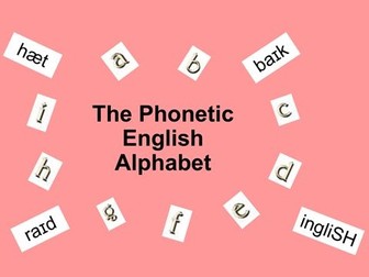 Alphabet including phonetics for A2 level of the CEFR in MP4 format