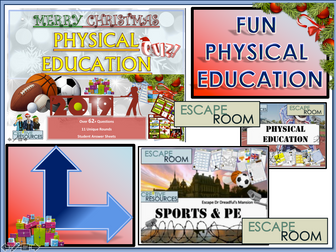 Physical Education JUMBO Bundle - PE Christmas