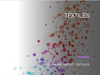 D&T - Introduction to Textiles