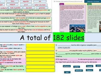 7.5.  El futuro está en nuestras manos. New GCSE Edexcel. Higher and foundation