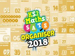 NEW! 2018 KS2 SATs Revision Ultimate 3-in-1 Maths Organiser