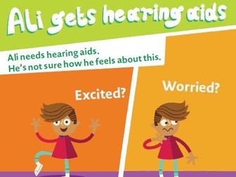 Children's comic - Hearing aids