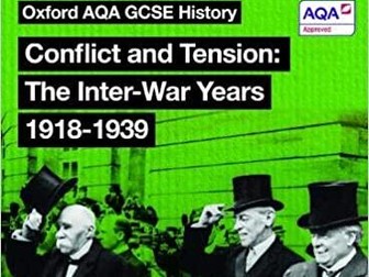 GCSE AQA Conflict and Tension 1918-1939 Revision lesson topic 2