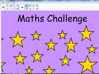 starters, morning challenge, quick general maths for EYFS