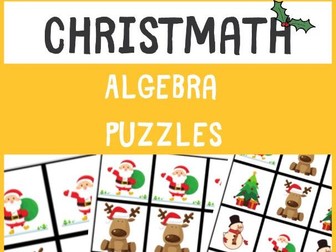Christmas Algebra Puzzles