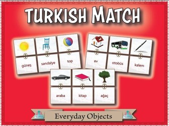 Turkish Match - Everyday Objects