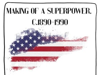 WJEC Unit 3 Revision booklet - the American Century