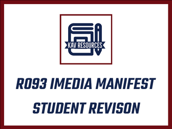 R093 Imedia manifest/ Revision tool for students