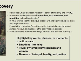 LOVE THROUGH THE AGES - Othello A5S1/2