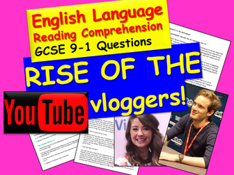 Reading Comprehension - Vloggers