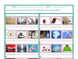 Phonics C(s) Sound Photo Worksheet