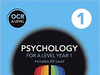 A Level OCR Psychology Full Research Methods for Year 1 & 2