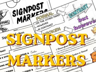 Discourse Markers ESL Mini-Lesson | Slides & Student Worksheet