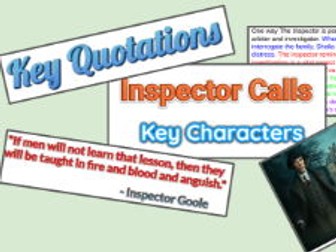 An Inspector Calls - SEN and ESL Learners