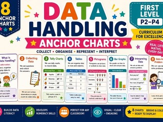 Data Handling KS1/First Level Anchor Charts