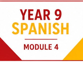 Year 9 Spanish Module 4 Jóvenes en acción (Viva) - ALL Units