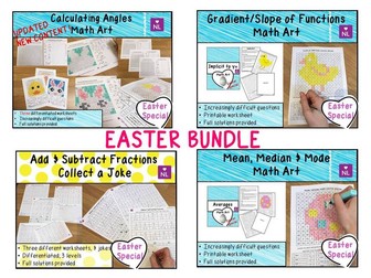 Easter Math Activities Pack