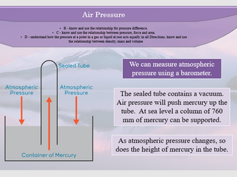 IGCSE/GCSE Density & Pressure