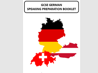 GCSE German Speaking Booklet