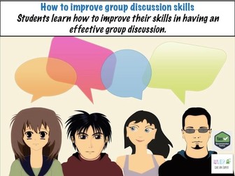 Introduction to group discussion - speaking and listening skills