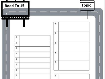 Road to 15 Template