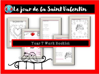 French Valentine's Day Year 7 La Saint Valentin