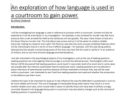 As level english coursework help