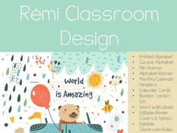 Rémi Classroom Decor Set