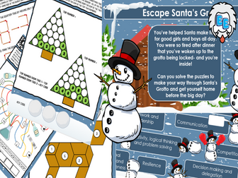 THE Ultimate Science Christmas STEM Escape Room