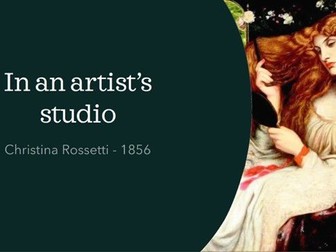 In An Artist's Studio - Rossetti