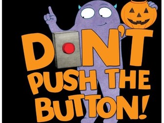Don’t Push the Button Halloween Book
