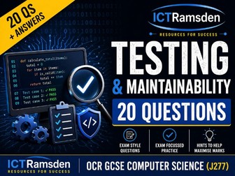 Testing and Maintainability — 20 Questions