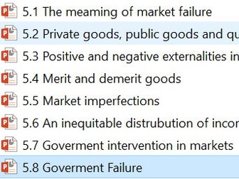 Oxford AQA Economics AS Level Unit 5(9640)