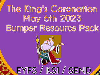 Coronation of King Charles 111 Bumper Resource Pack