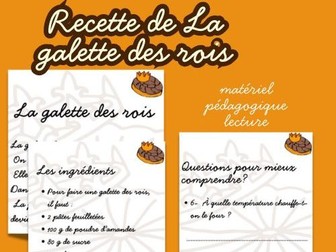 recette galette des rois nutrition