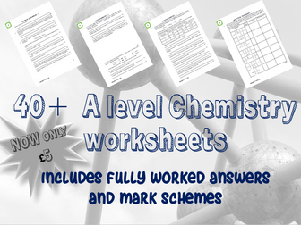 Chemistry: A Level Homework Package