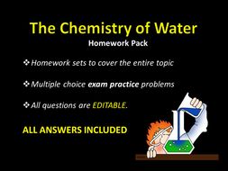 water chem homework