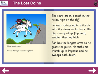 The Lost Coins Reading Book - Phase 4