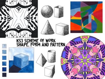 KS3 Shape, Form & Pattern Scheme of Work