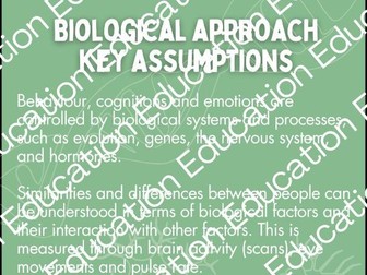 CIE Key Assumptions Poster